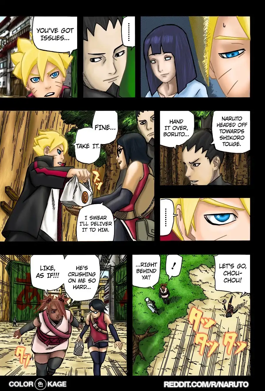 Naruto Gaiden : The Seventh Hokage Chapter 3.5 8